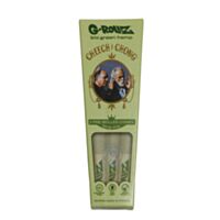 Cone King Size Bio Organic Green Hemp G-Rollz Cheech n' Chong, vista frontal, detalhe para a estampa Cheech e Chong
