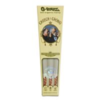 Cone King Size Bio Organic Hemp G-Rollz Cheech n' Chong (6 unidades), vista frontal, detalhe estampa Cheech e Chong