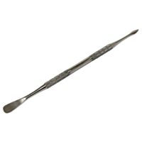 Dabber tool de titânio grau 2, ferramenta de manipulação de óleos e dabs, uma ponta de espátula e outra de flecha