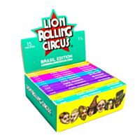 Caixa de Seda Lion Rolling Circus 1 1/4 Brasil