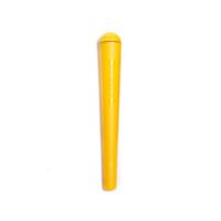 Mocó/Porta-beck de plástico polipropileno da marca Papelito, modelo Tubelito, cor amarelo