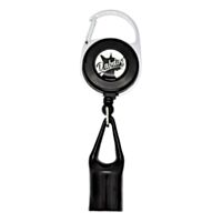 Lighter Leash porta-isqueiro retrátil com corda de 60cm da marca DabDog, modelo para Bic pequeno ou Clipper