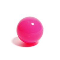 Slick pote de silicone gastronômico com fechamento hermético da marca Cultura Dab, modelo Bola com capacidade de 6ml, cor rosa