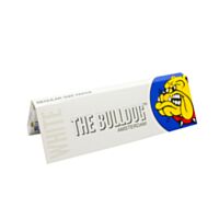 Envelope de Seda, da marca The Bulldog Amsterdam, modelo White Single Wide, tamanho 70mm x 37mm, detalhe da embalagem unitária.