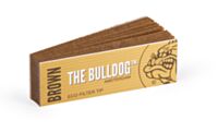 Piteira de papel, tamanho slim (2cm), modelo Brown, da marca The Bulldog Amsterdam
